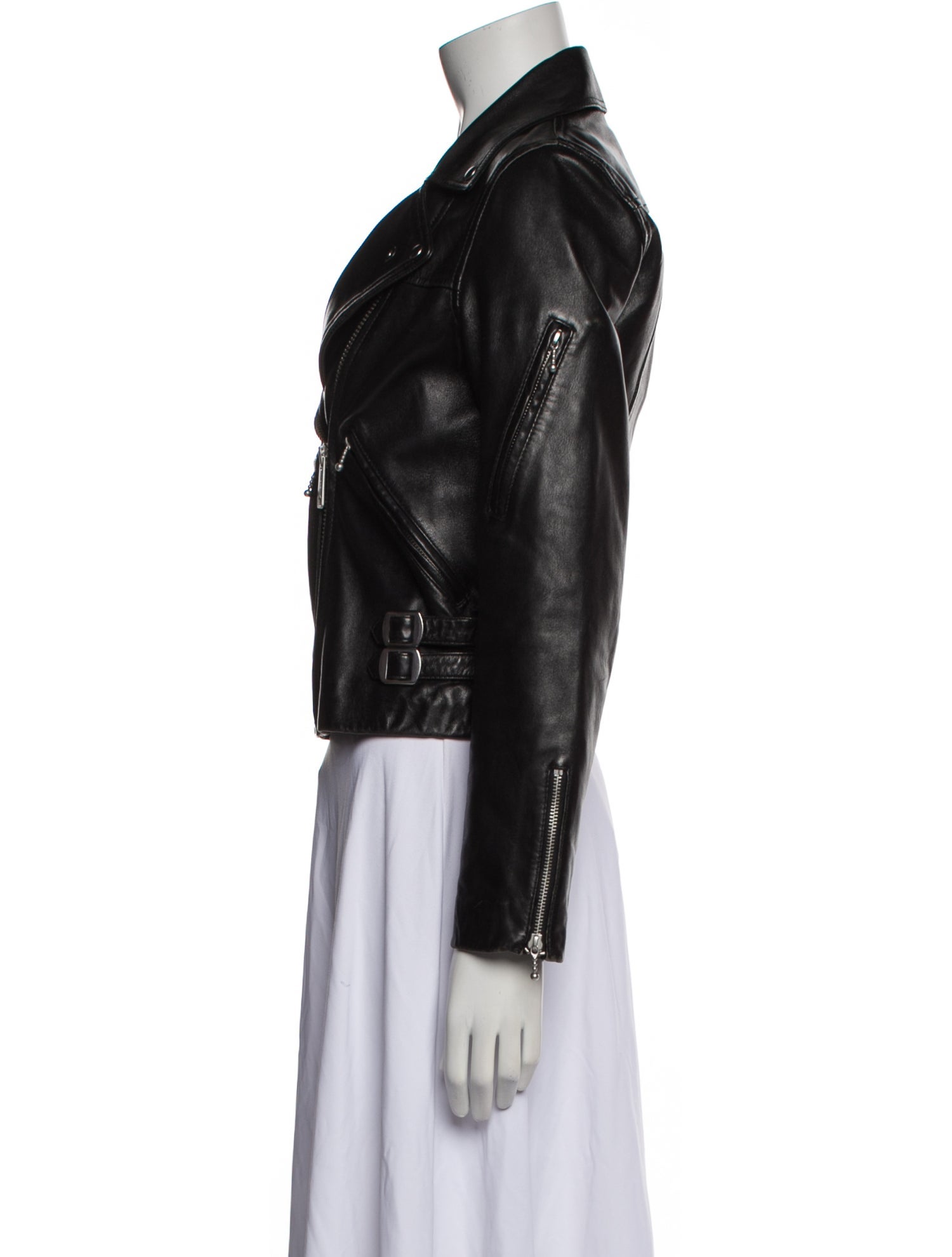 AllSaints Leather Biker Jacket