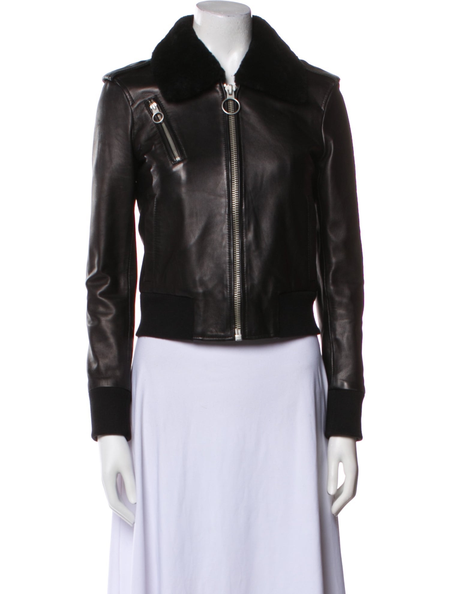 AllSaints Leather Biker Jacket