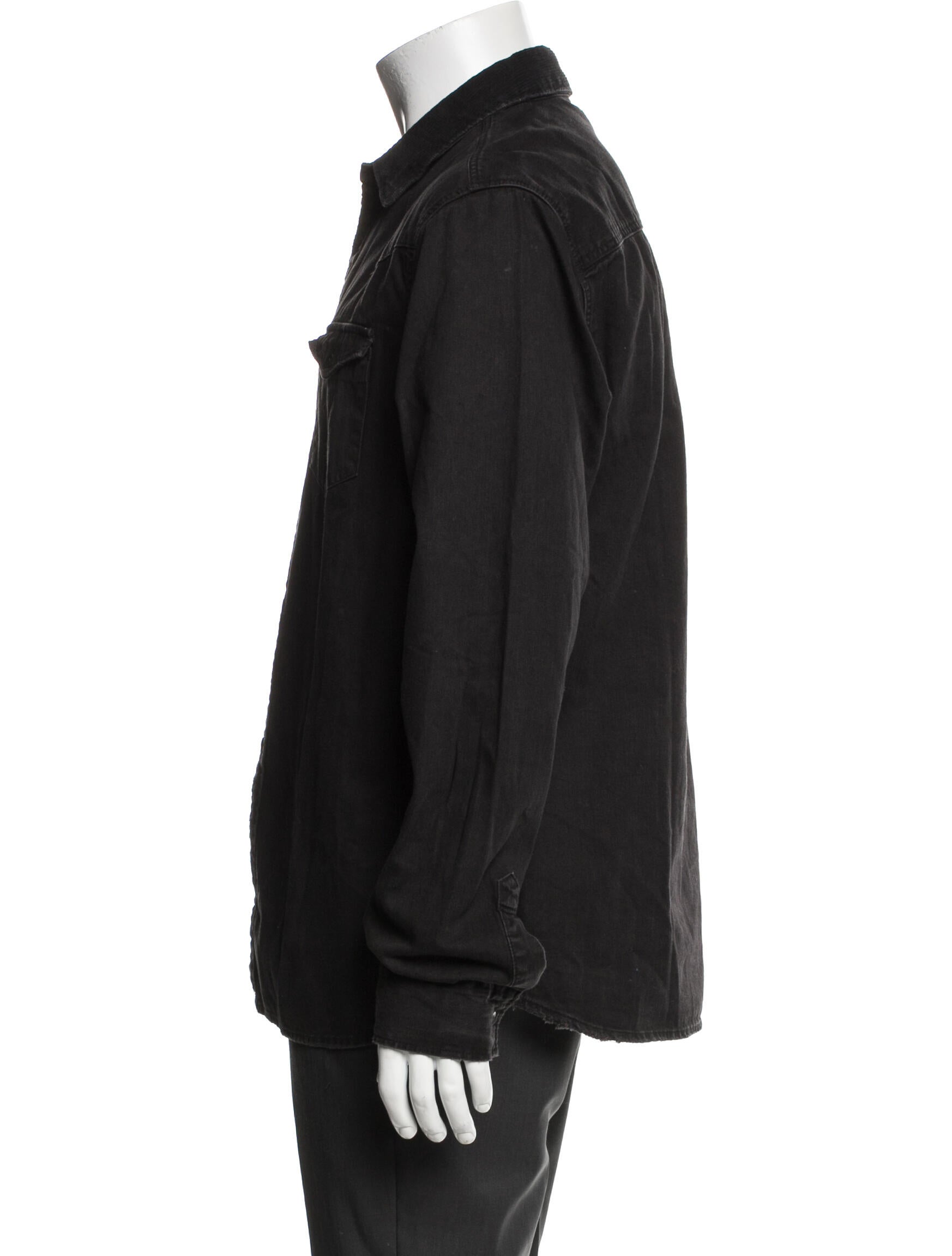 AllSaints Long Sleeve Denim Shirt