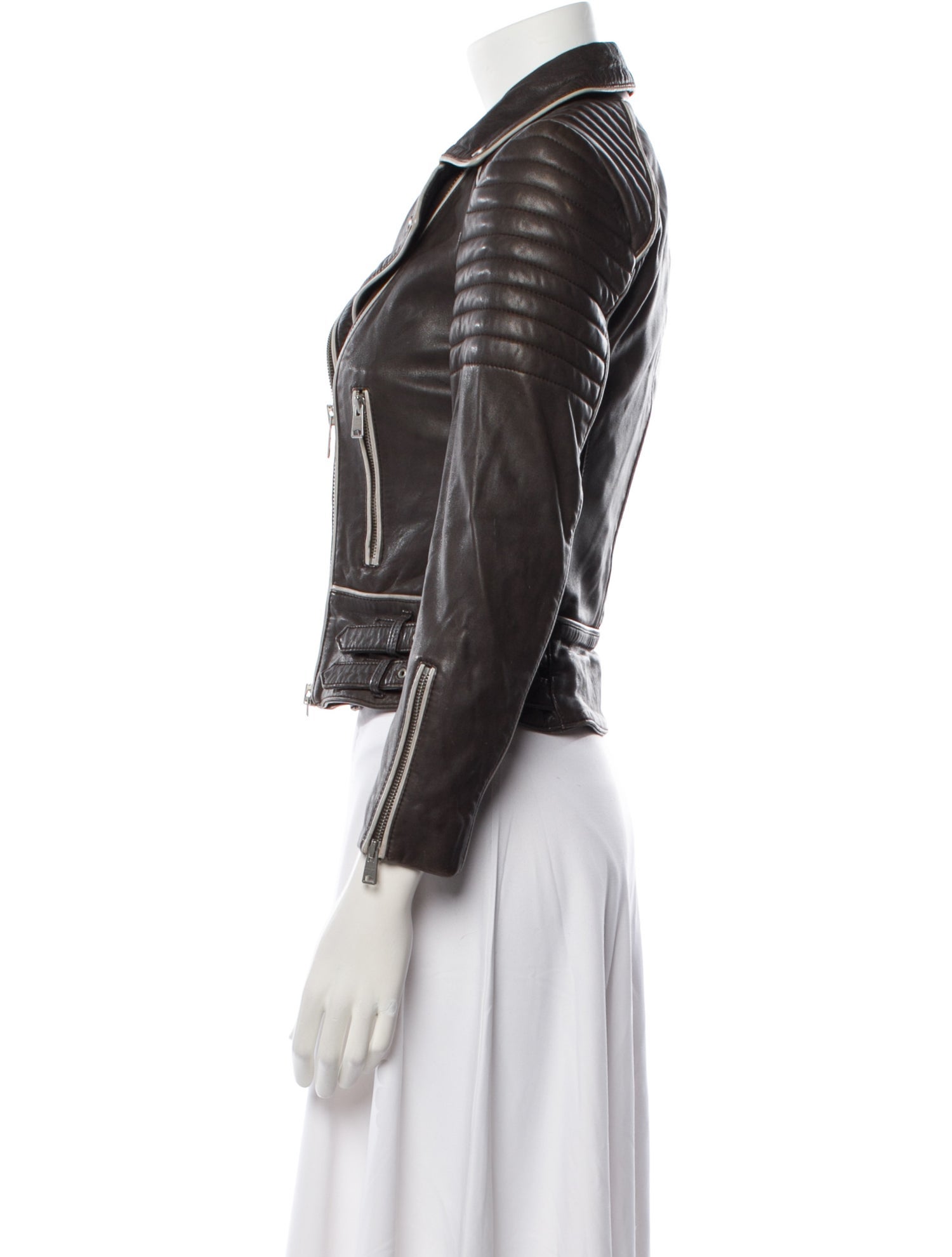 AllSaints Leather Biker Jacket