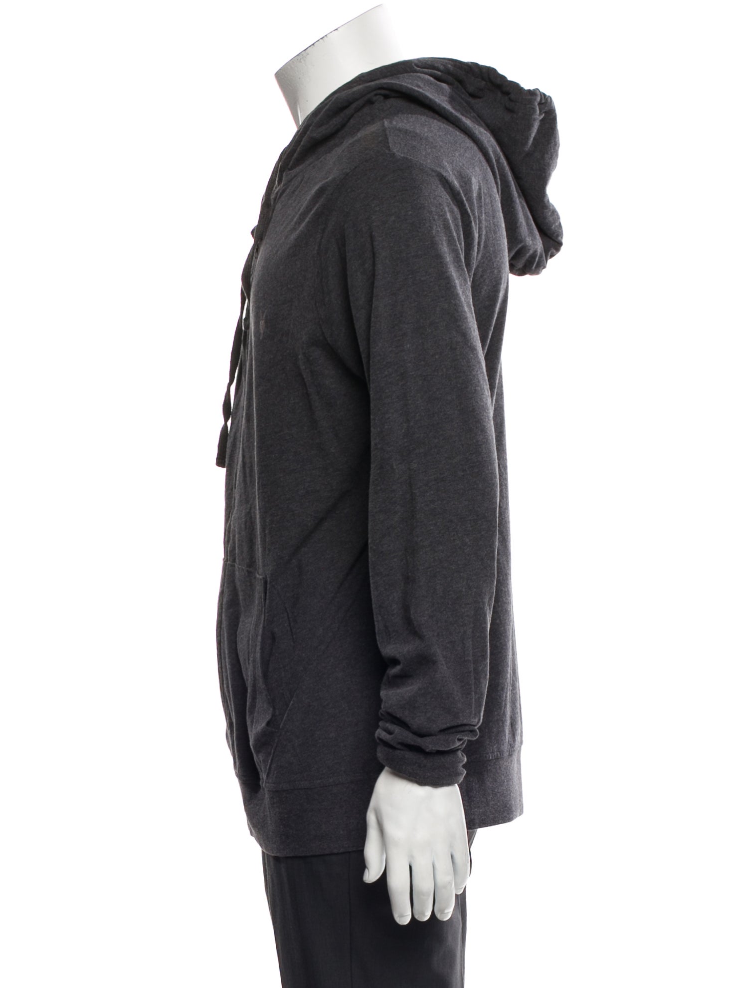 AllSaints V-Neck Long Sleeve Hoodie