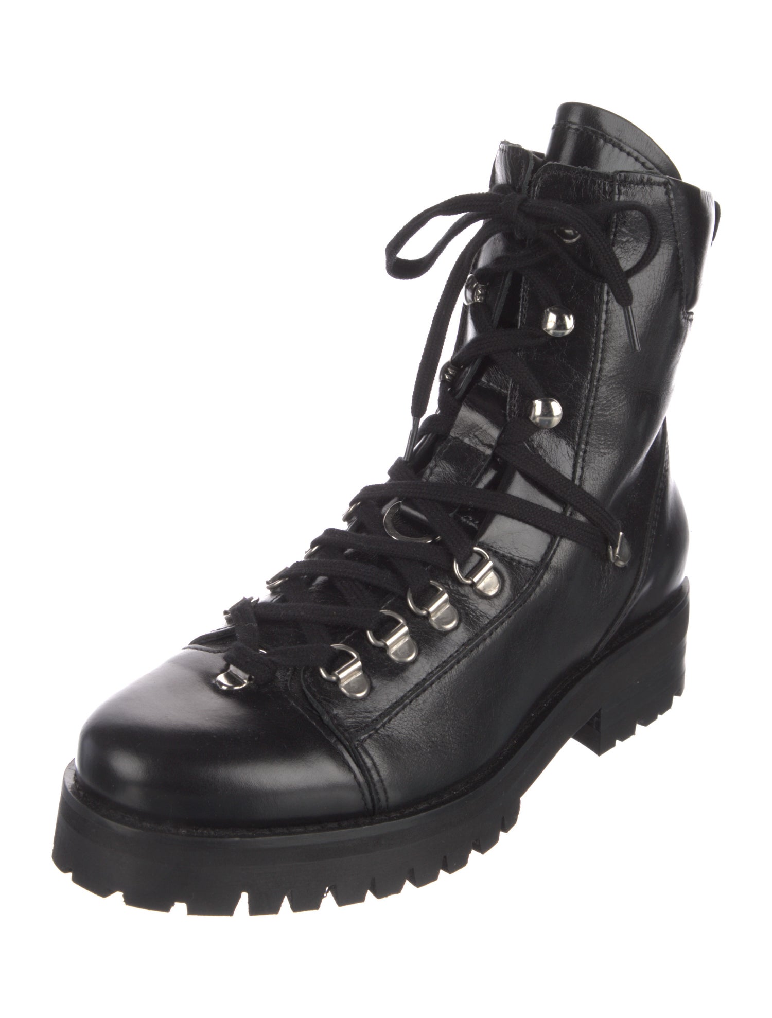 AllSaints Leather Combat Boots