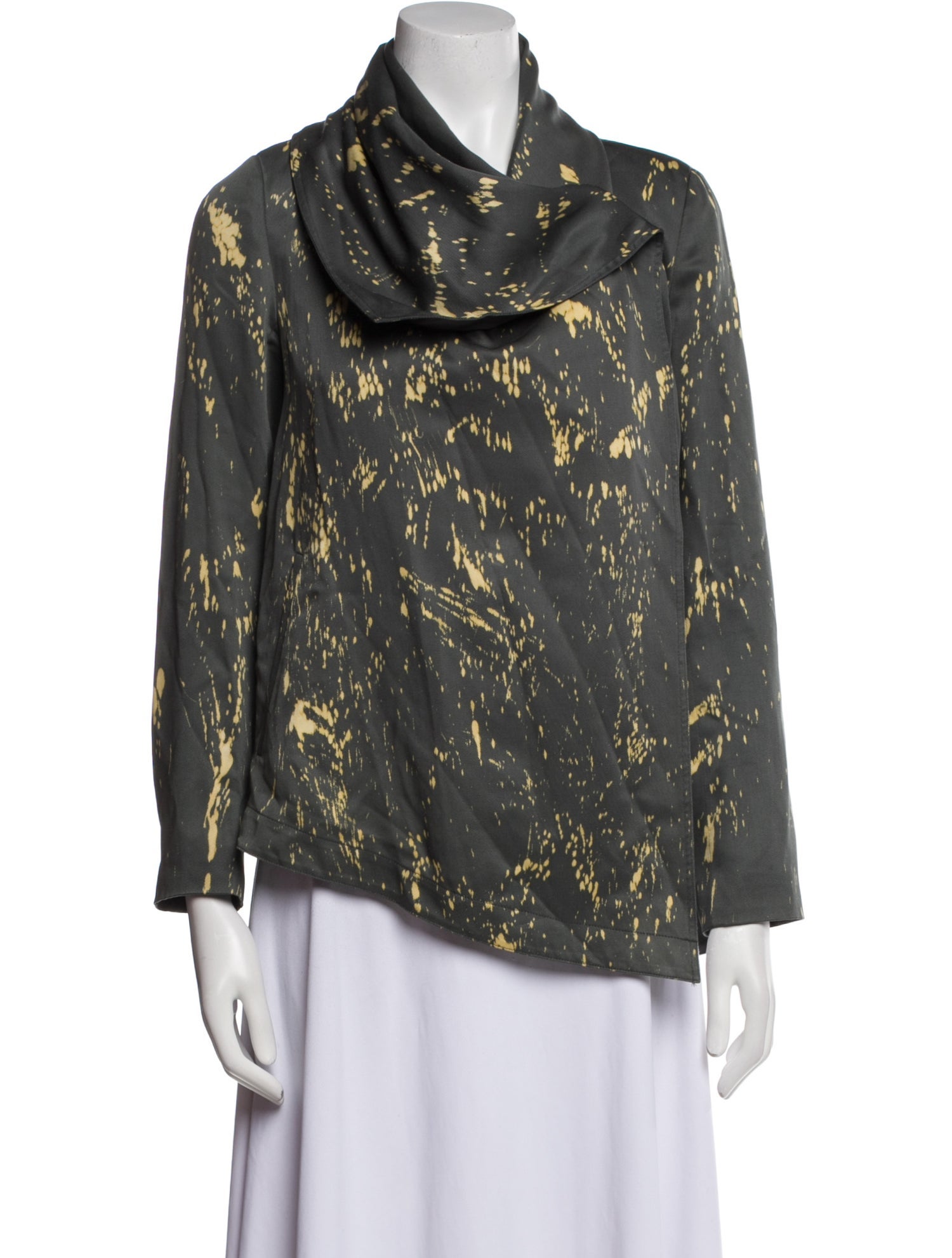 AllSaints Printed Evening Jacket