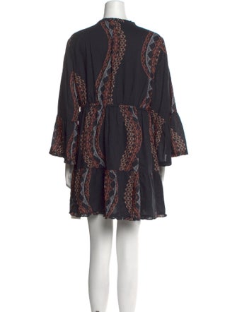 AllSaints Paisley Print Mini Dress
