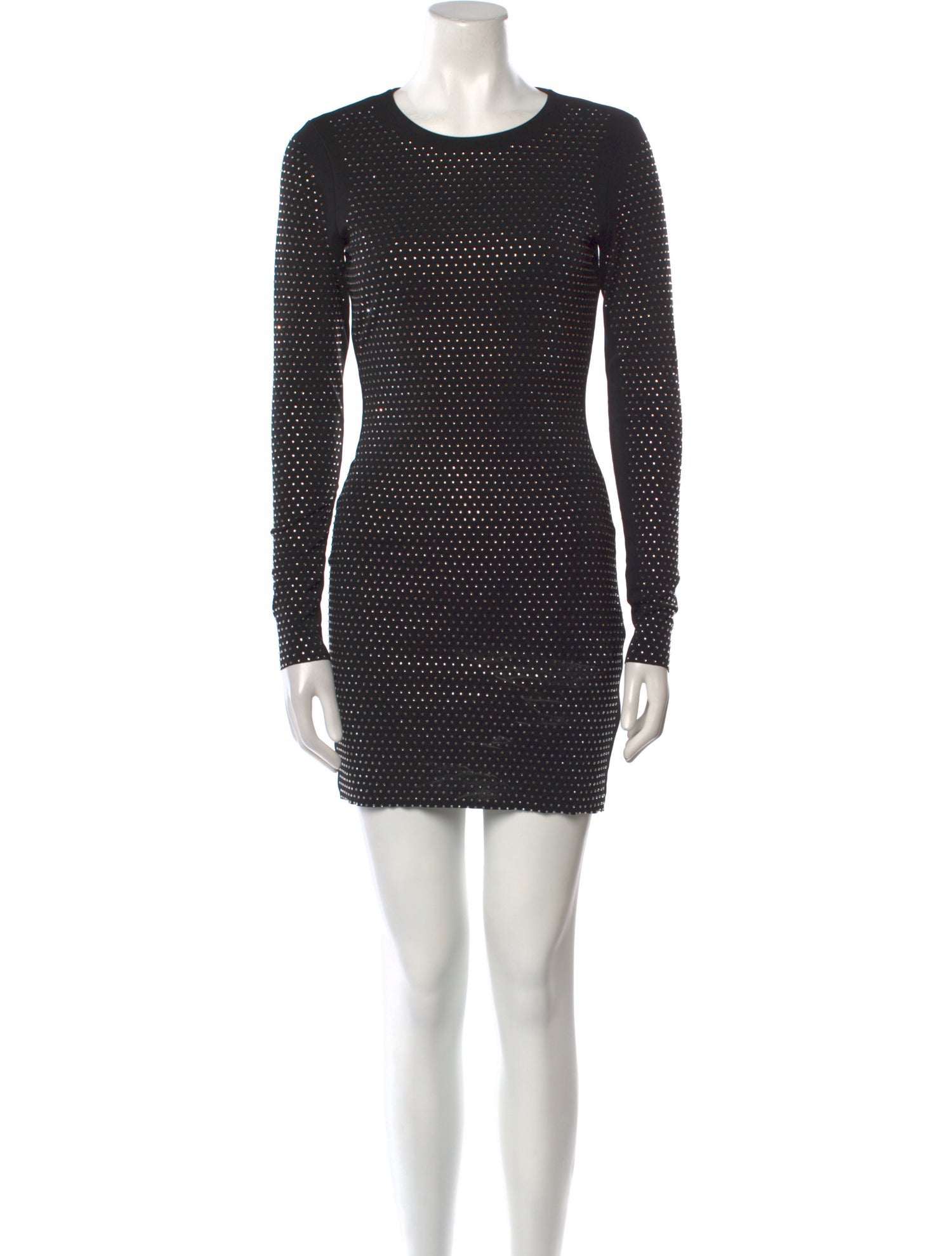 AllSaints Polka Dot Print Mini Dress