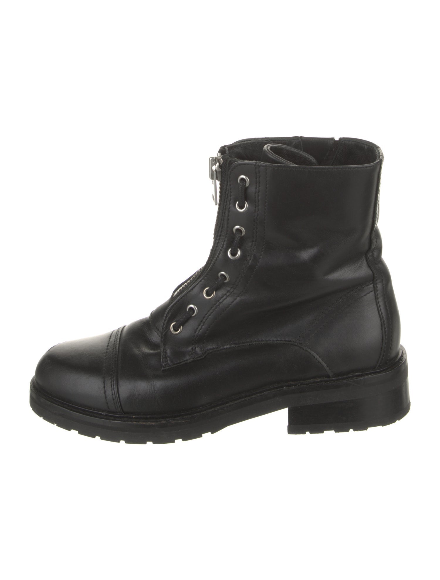 AllSaints Leather Combat Boots