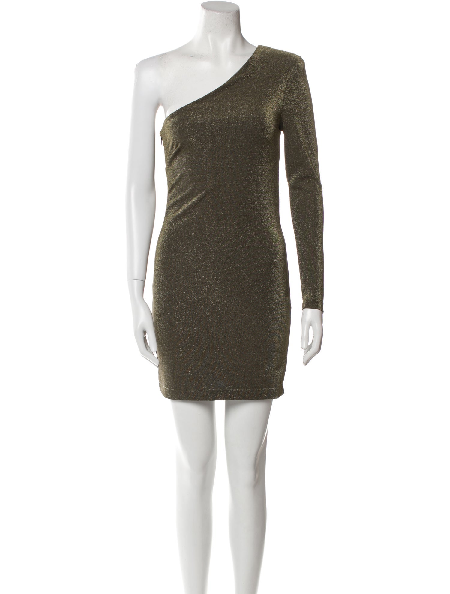 AllSaints One-Shoulder Mini Dress