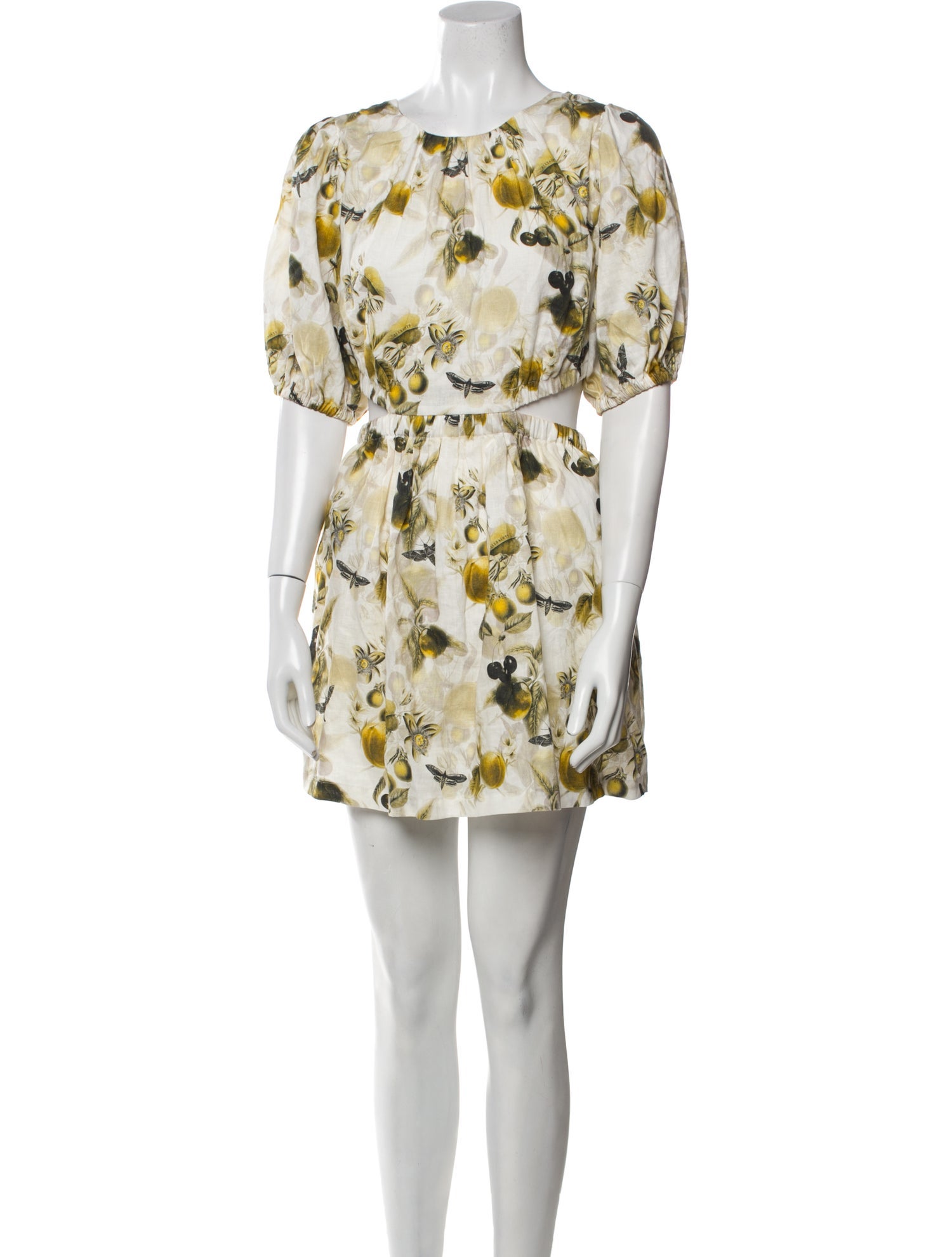 AllSaints Linen Knee-Length Dress