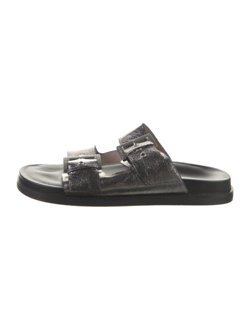 AllSaints Leather Slides