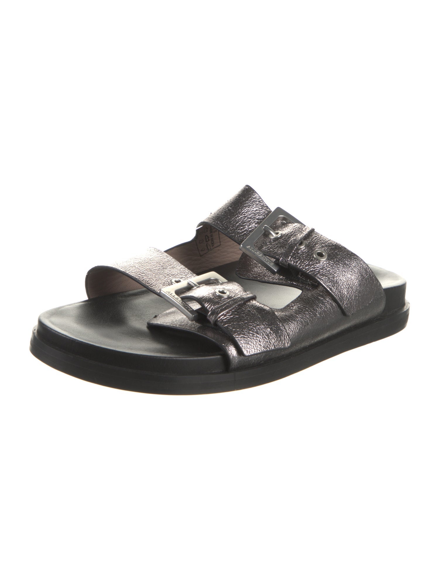AllSaints Leather Slides