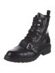 AllSaints Patent Leather Combat Boots