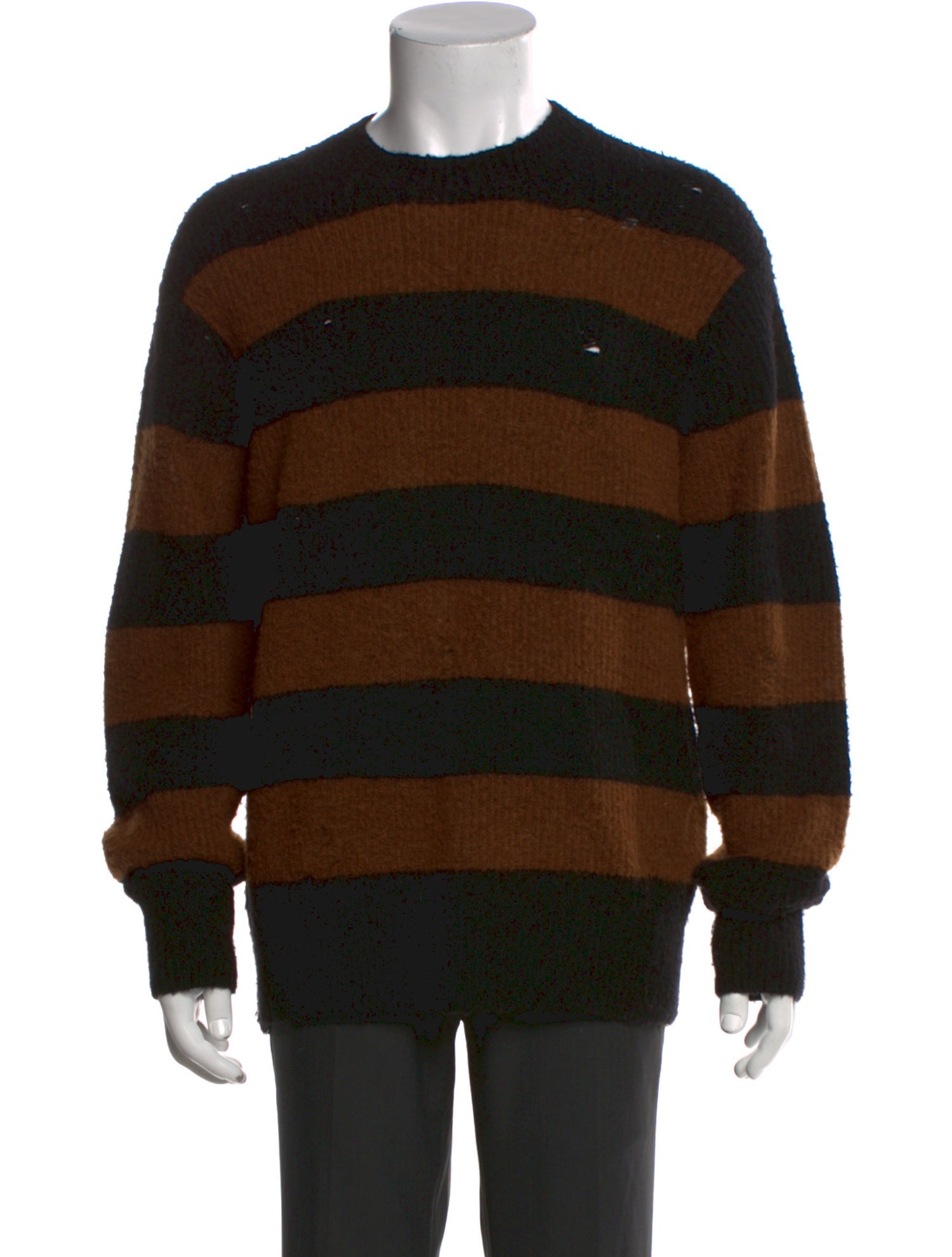 AllSaints Wool Striped Pullover