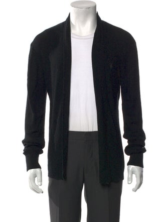 AllSaints Merino Wool Open Front Cardigan