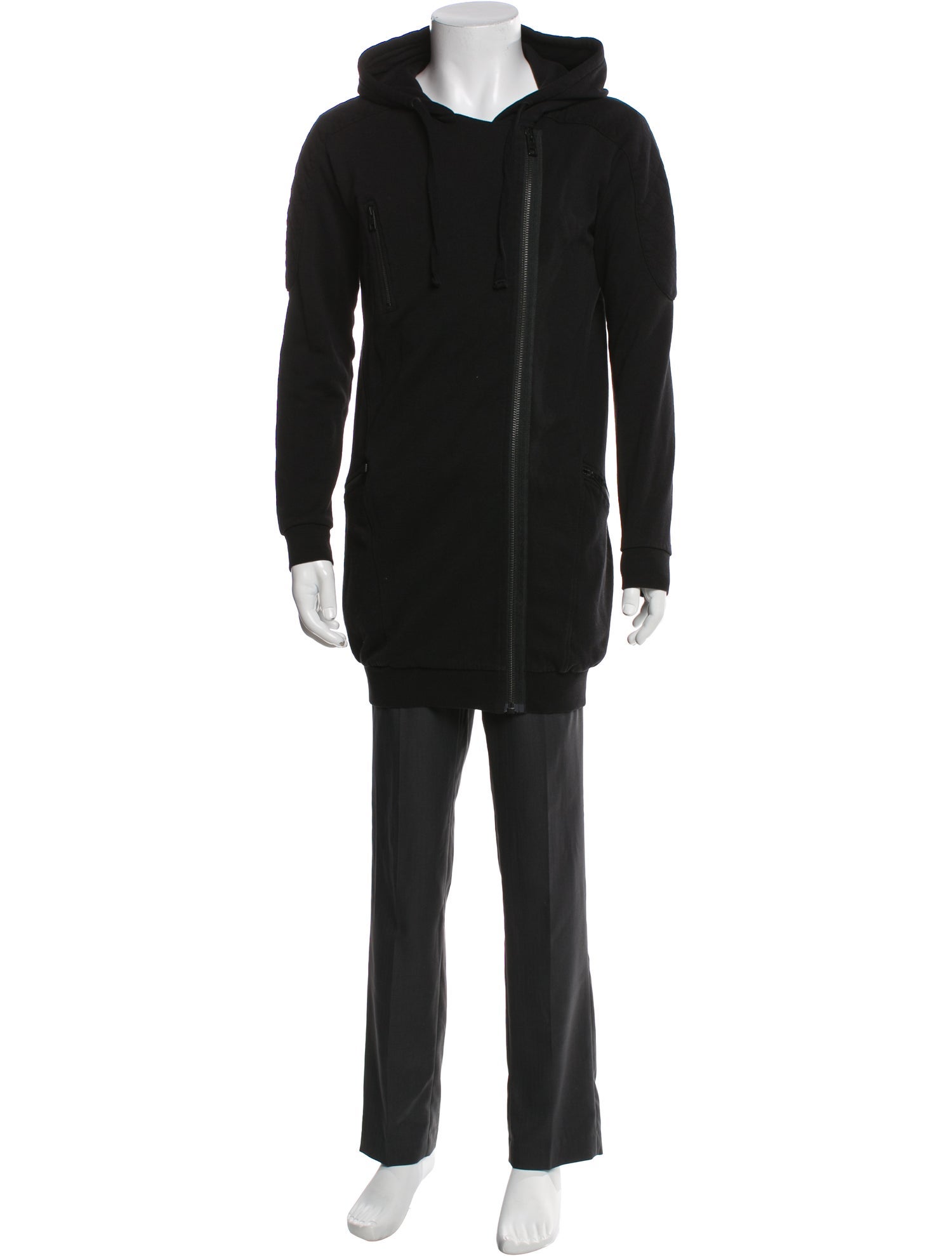 AllSaints Crew Neck Long Sleeve Hoodie