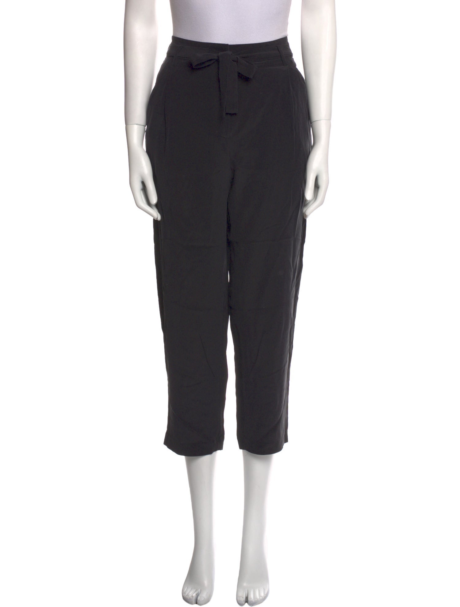 AllSaints Silk Straight Leg Pants