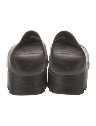 AllSaints Rubber Slides