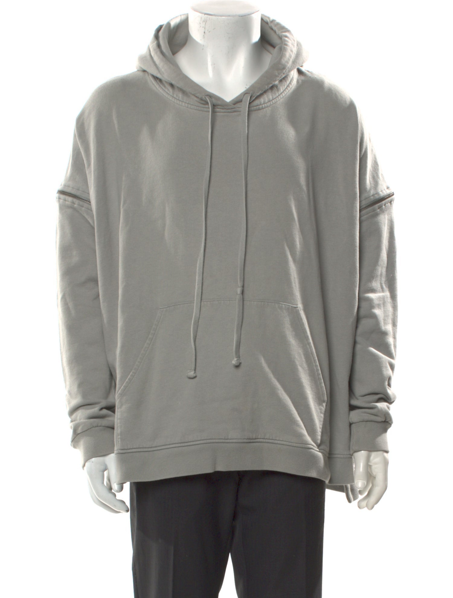 AllSaints V-Neck Long Sleeve Hoodie