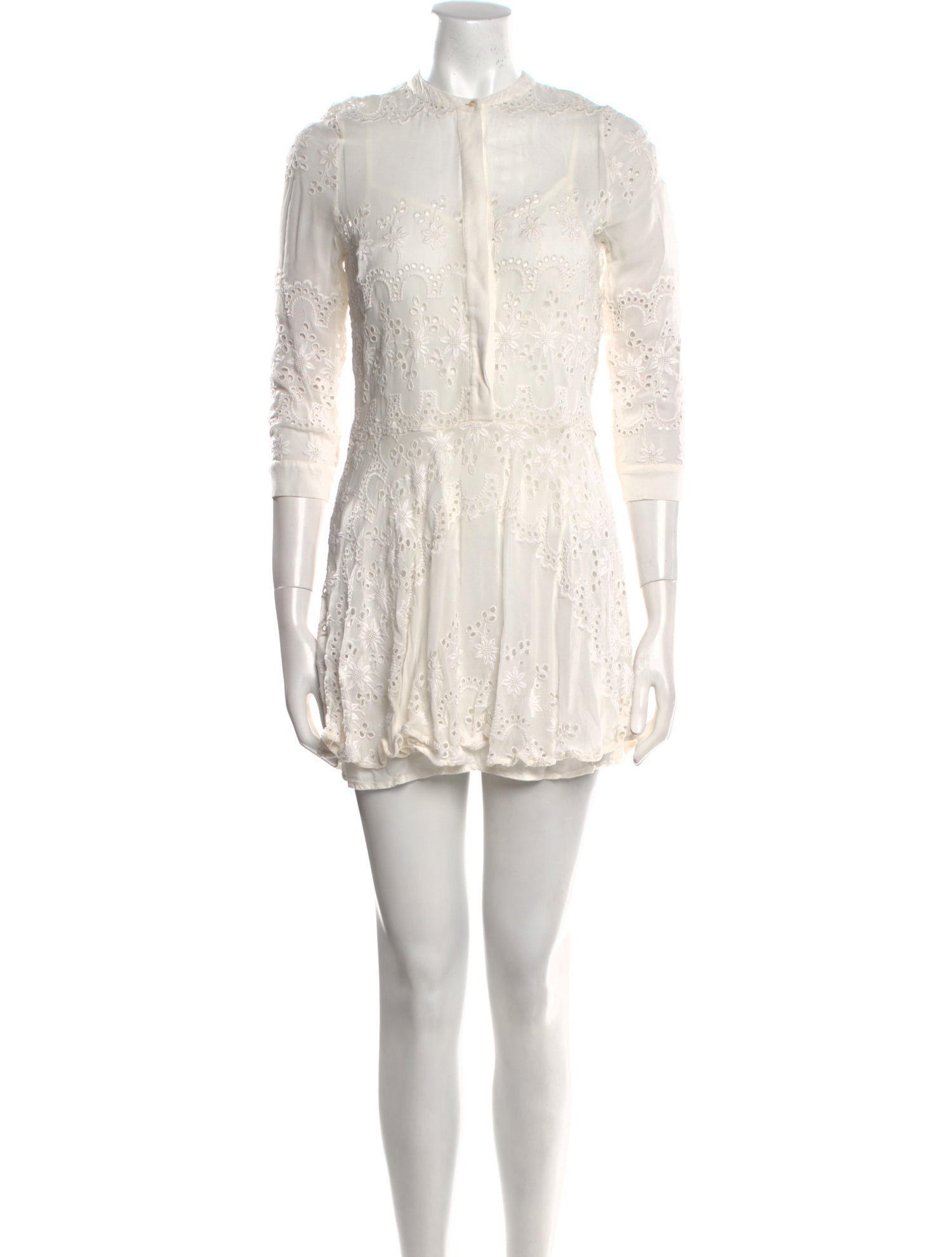 AllSaints Crew Neck Mini Dress