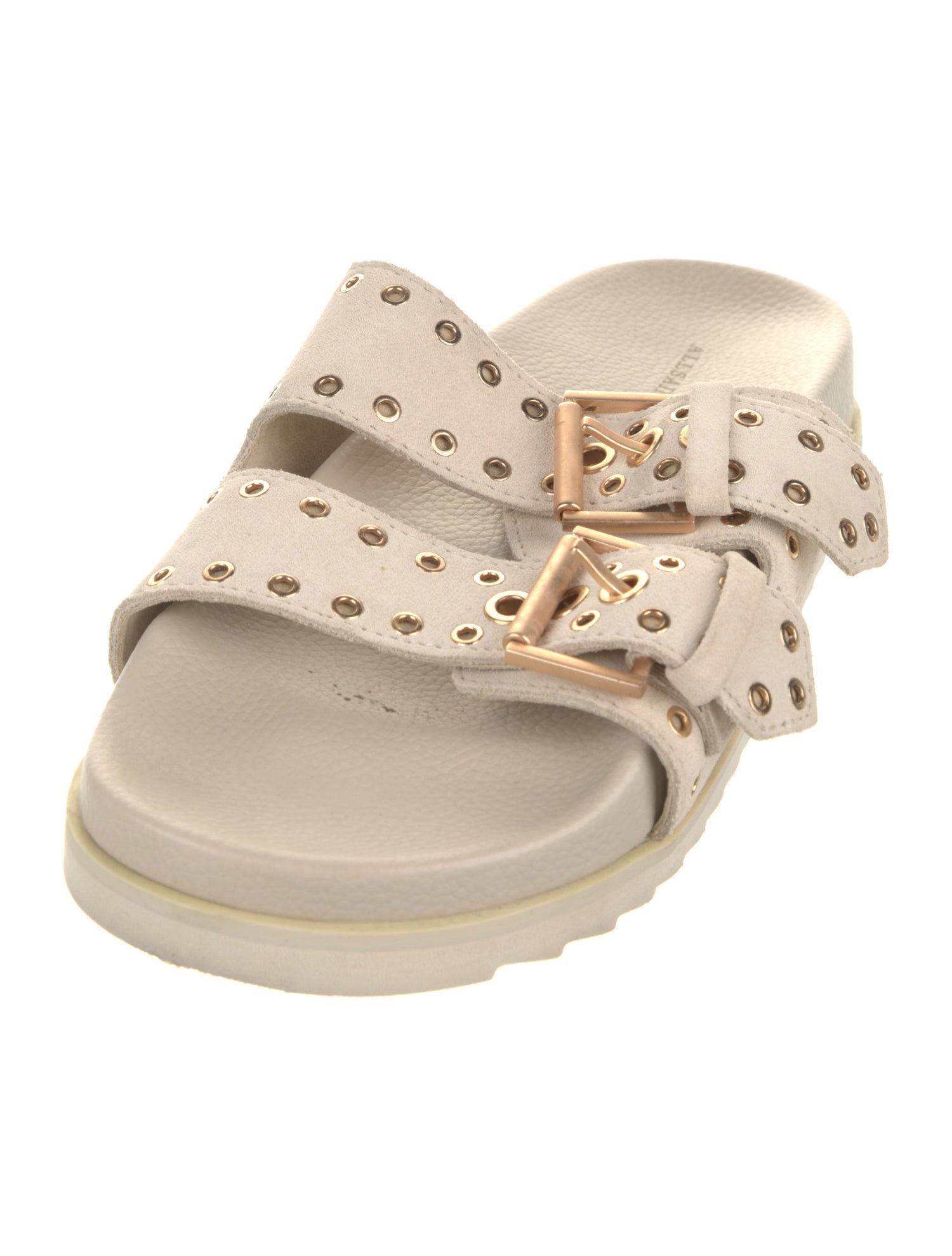 AllSaints Suede Slides