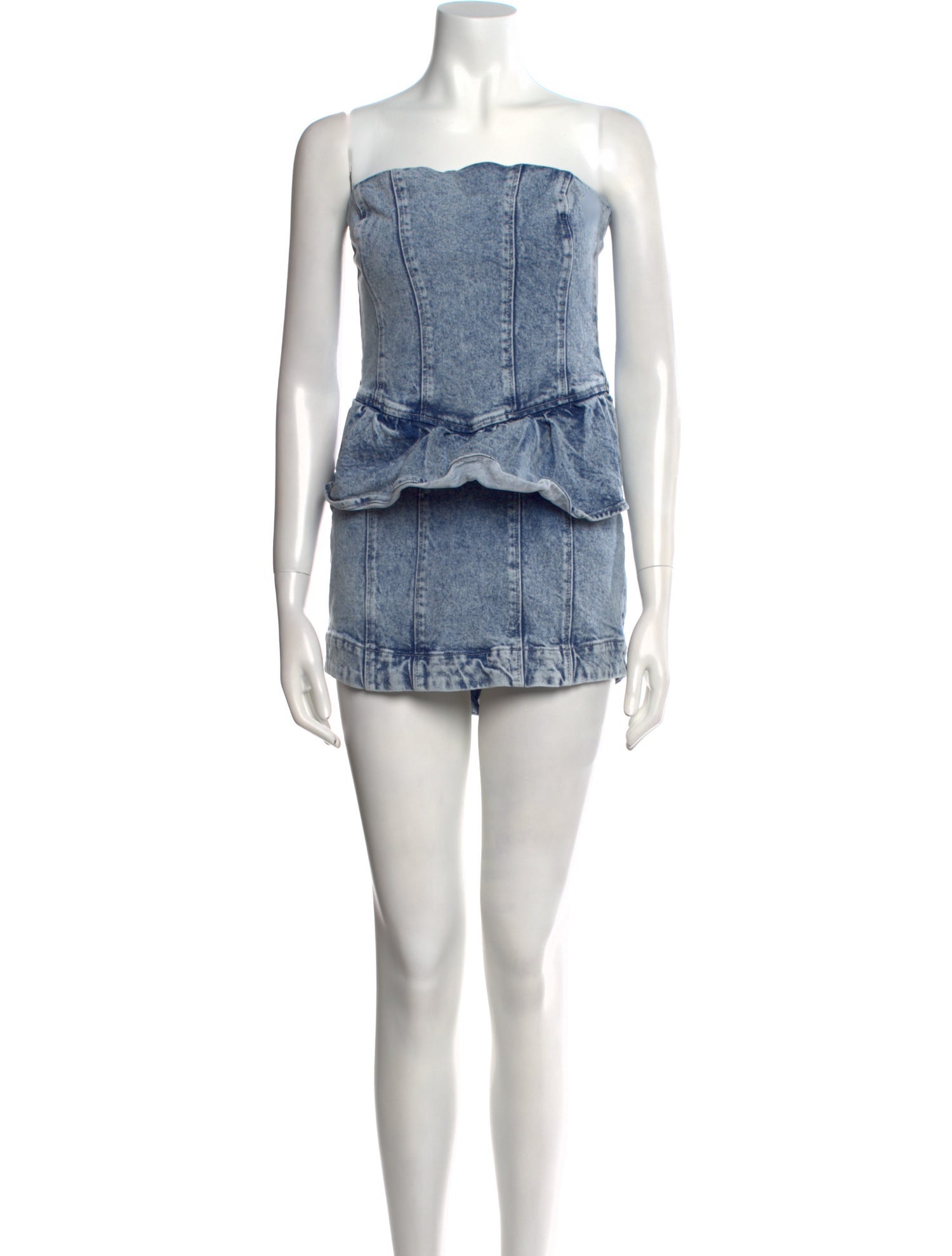 AllSaints Strapless Mini Dress