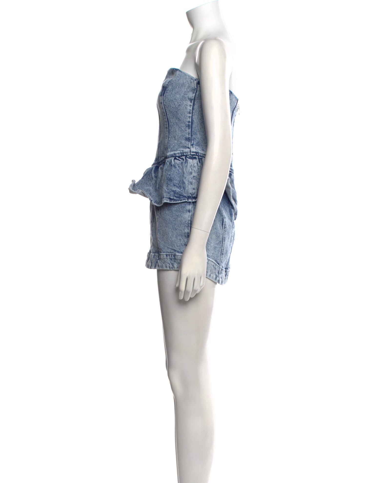 AllSaints Strapless Mini Dress