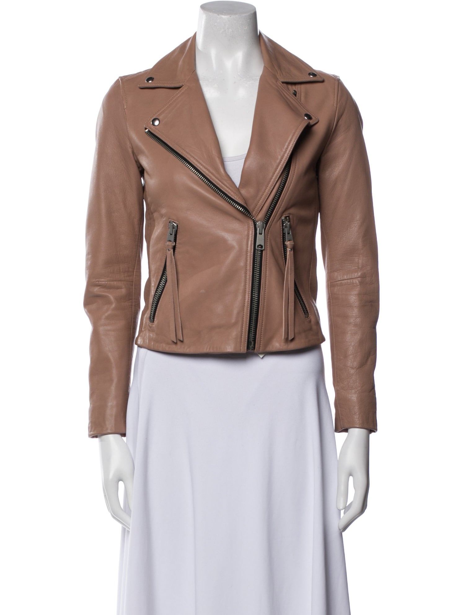 AllSaints Leather Biker Jacket
