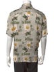 AllSaints Floral Print Short Sleeve Shirt