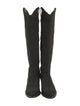 AllSaints Suede Riding Boots