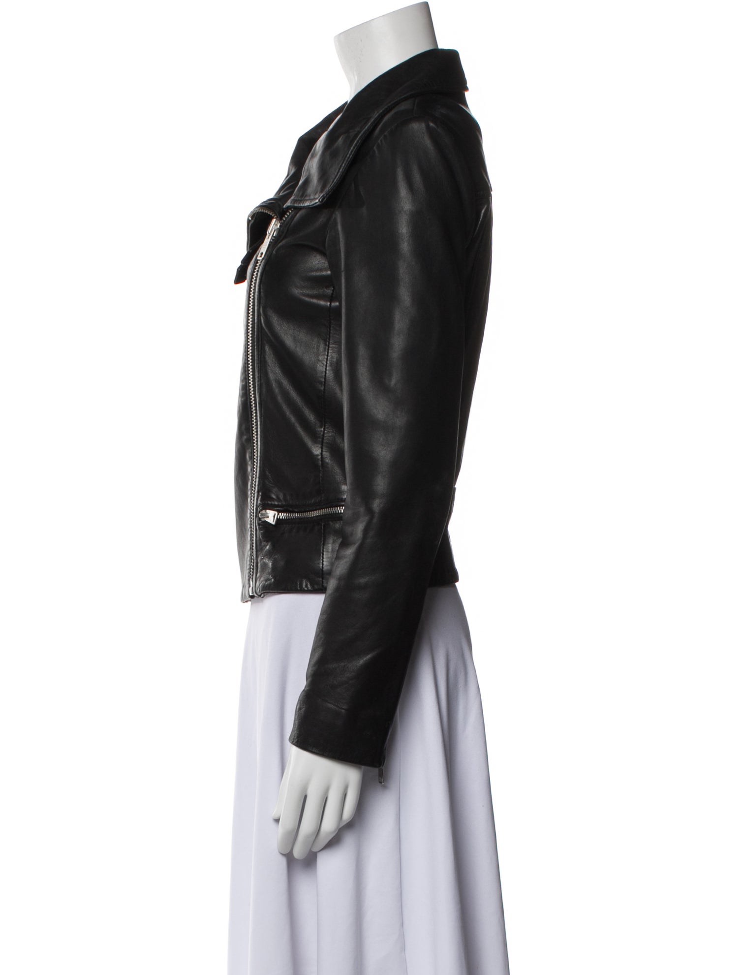 AllSaints Leather Biker Jacket