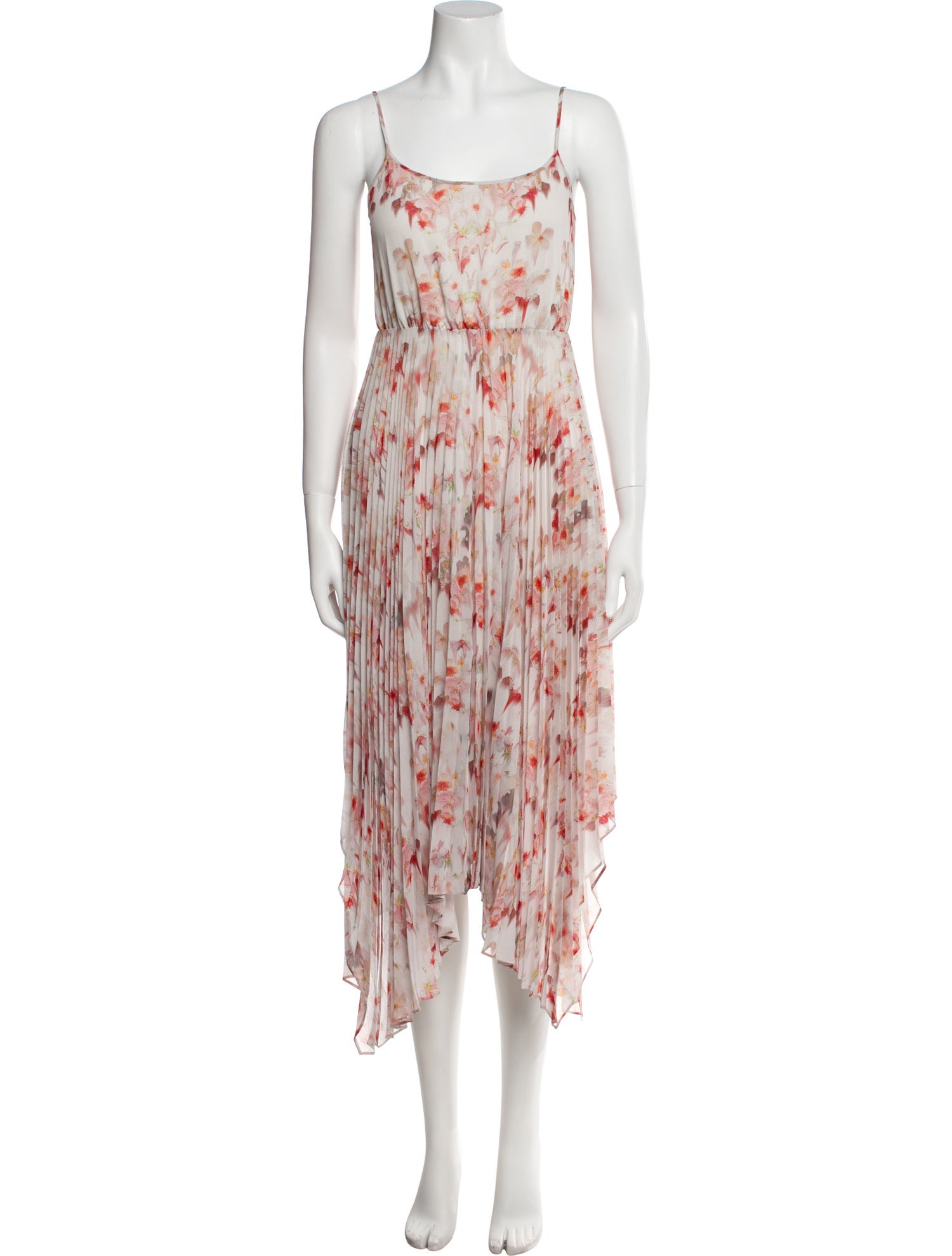 AllSaints Floral Print Long Dress