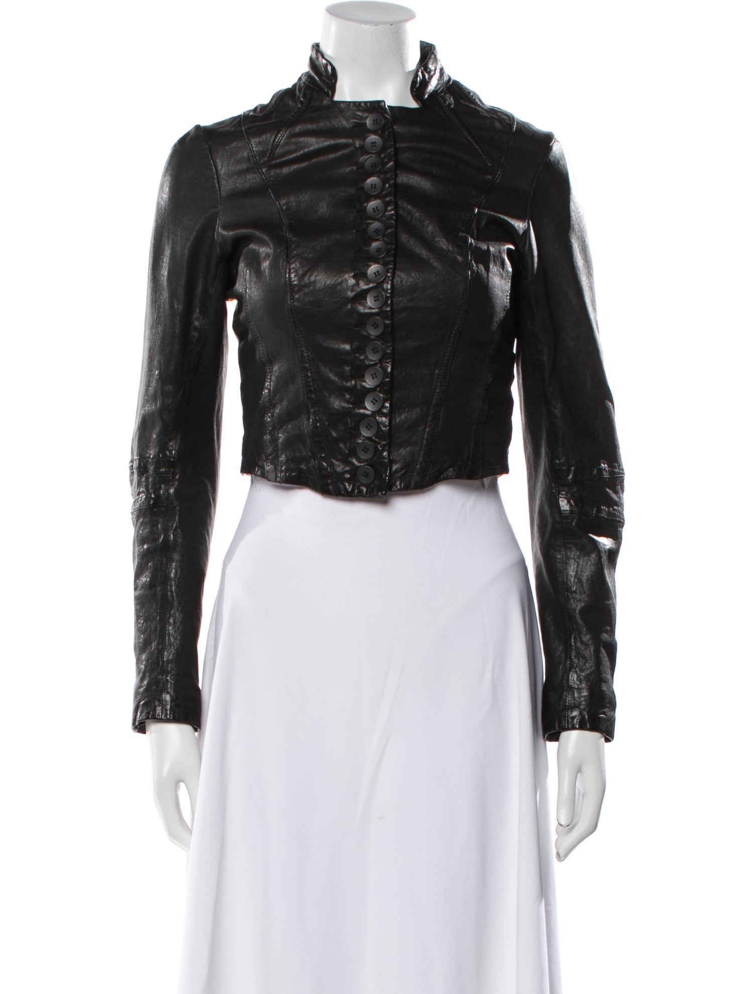 AllSaints Leather Biker Jacket