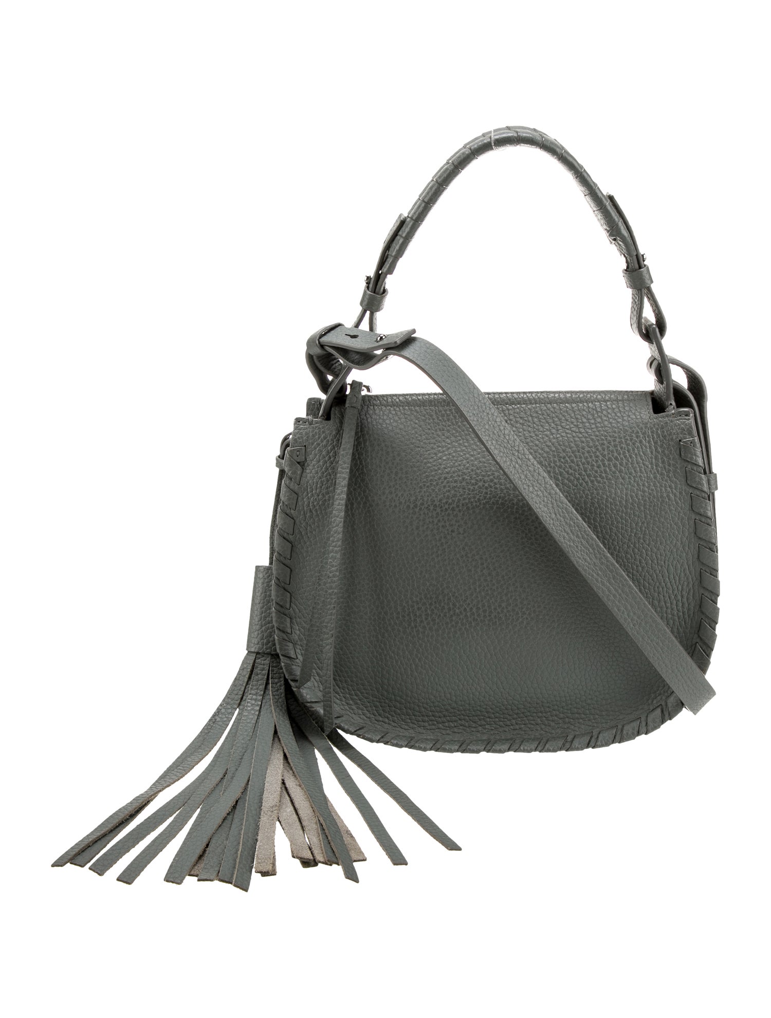 AllSaints Leather Top Handle Bag