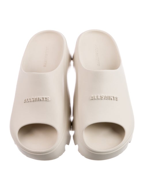 AllSaints Rubber Slides