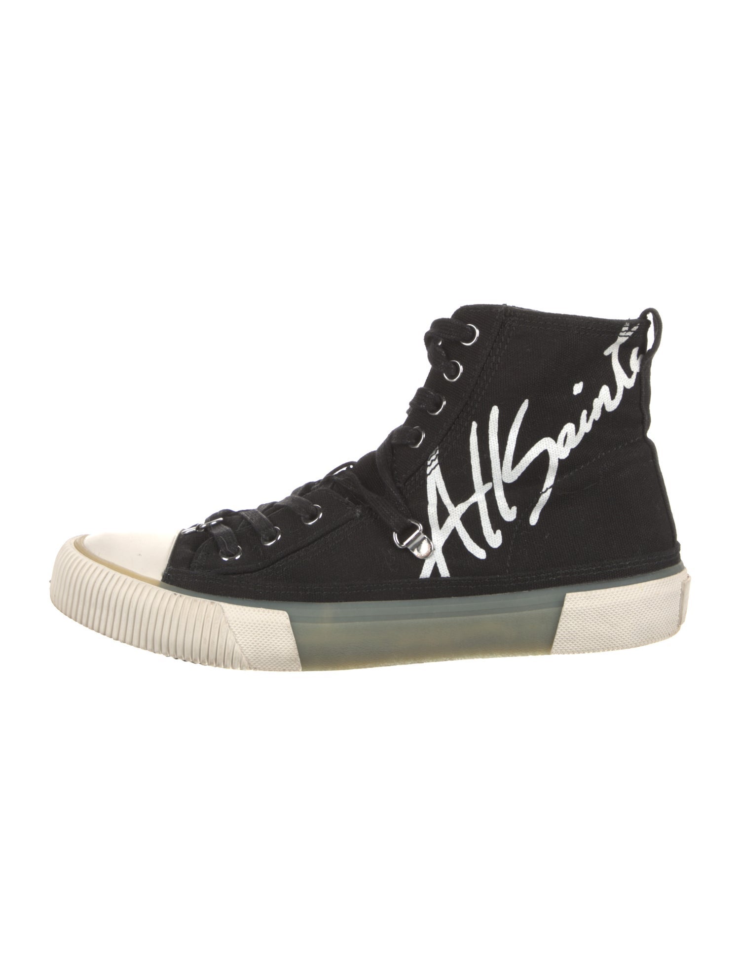 AllSaints Canvas Printed Sneakers
