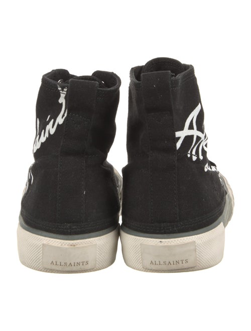 AllSaints Canvas Printed Sneakers