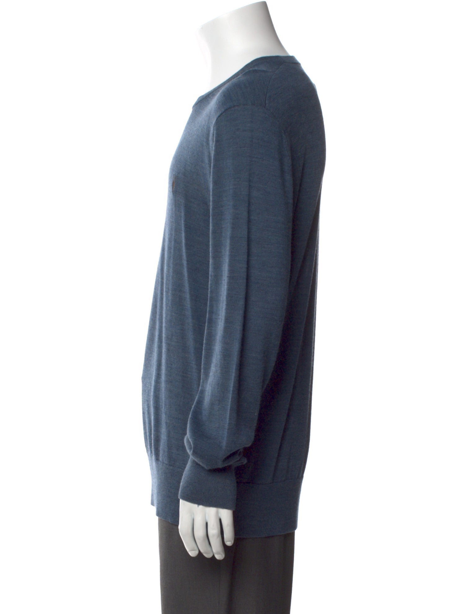 AllSaints Merino Wool Crew Neck Pullover