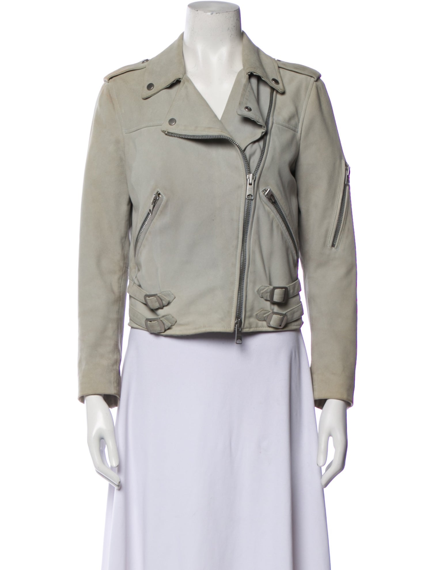 AllSaints Leather Biker Jacket