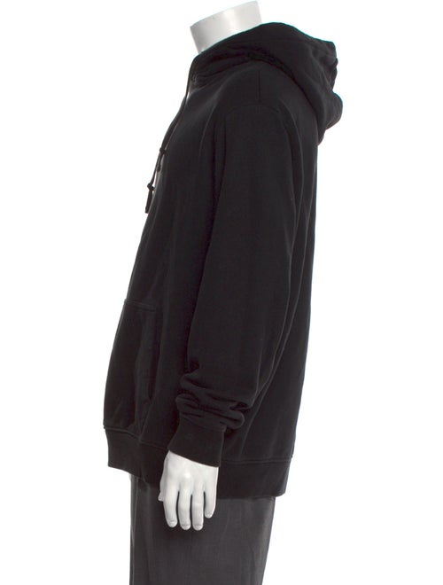 AllSaints Graphic Print Crew Neck Hoodie