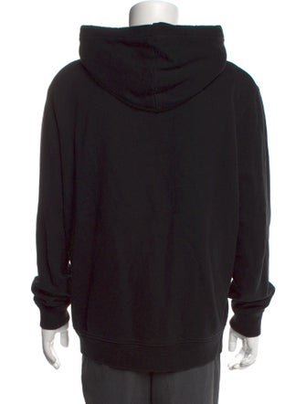 AllSaints Graphic Print Crew Neck Hoodie