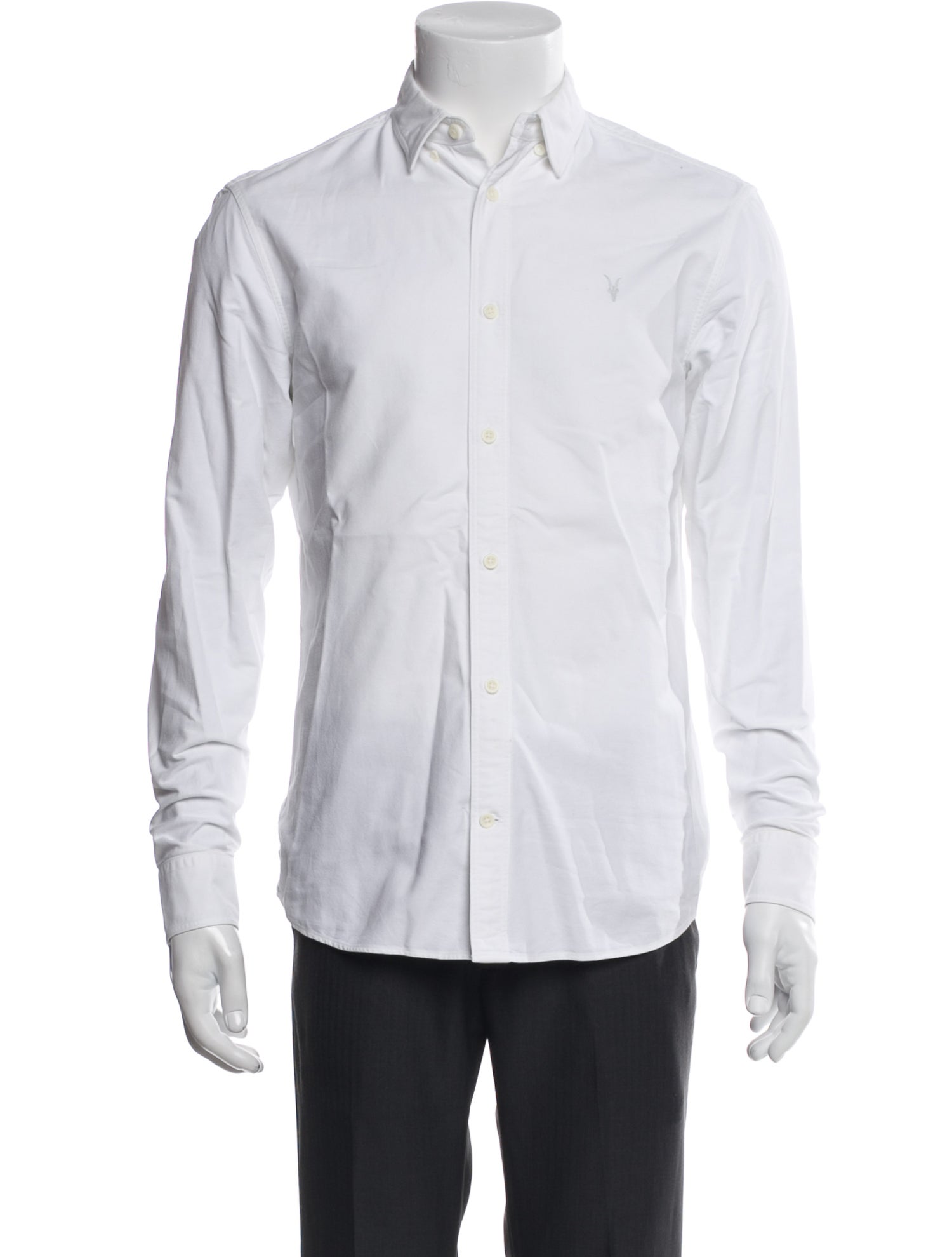 AllSaints huntingdon Long Sleeve Dress Shirt