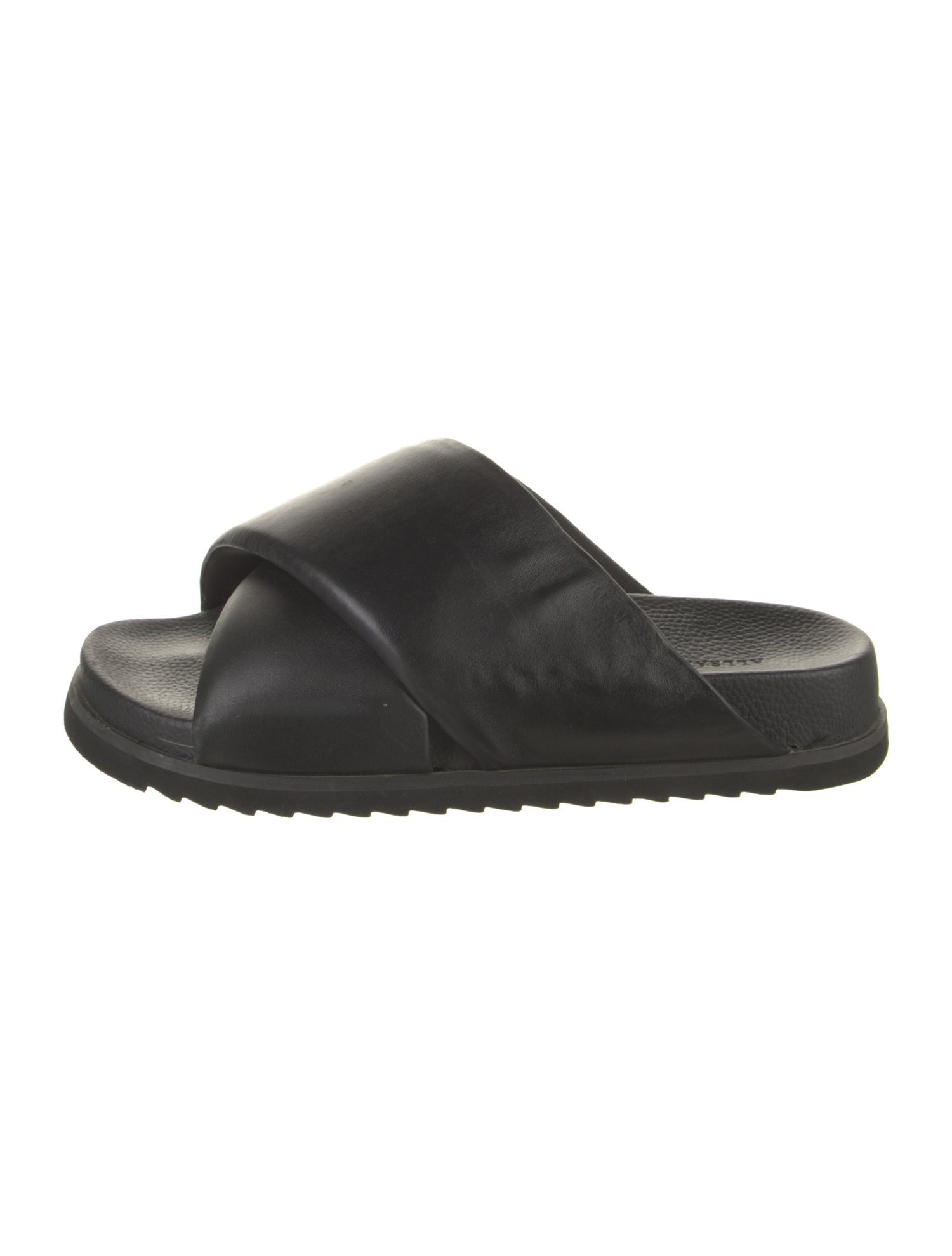 AllSaints Leather Slides
