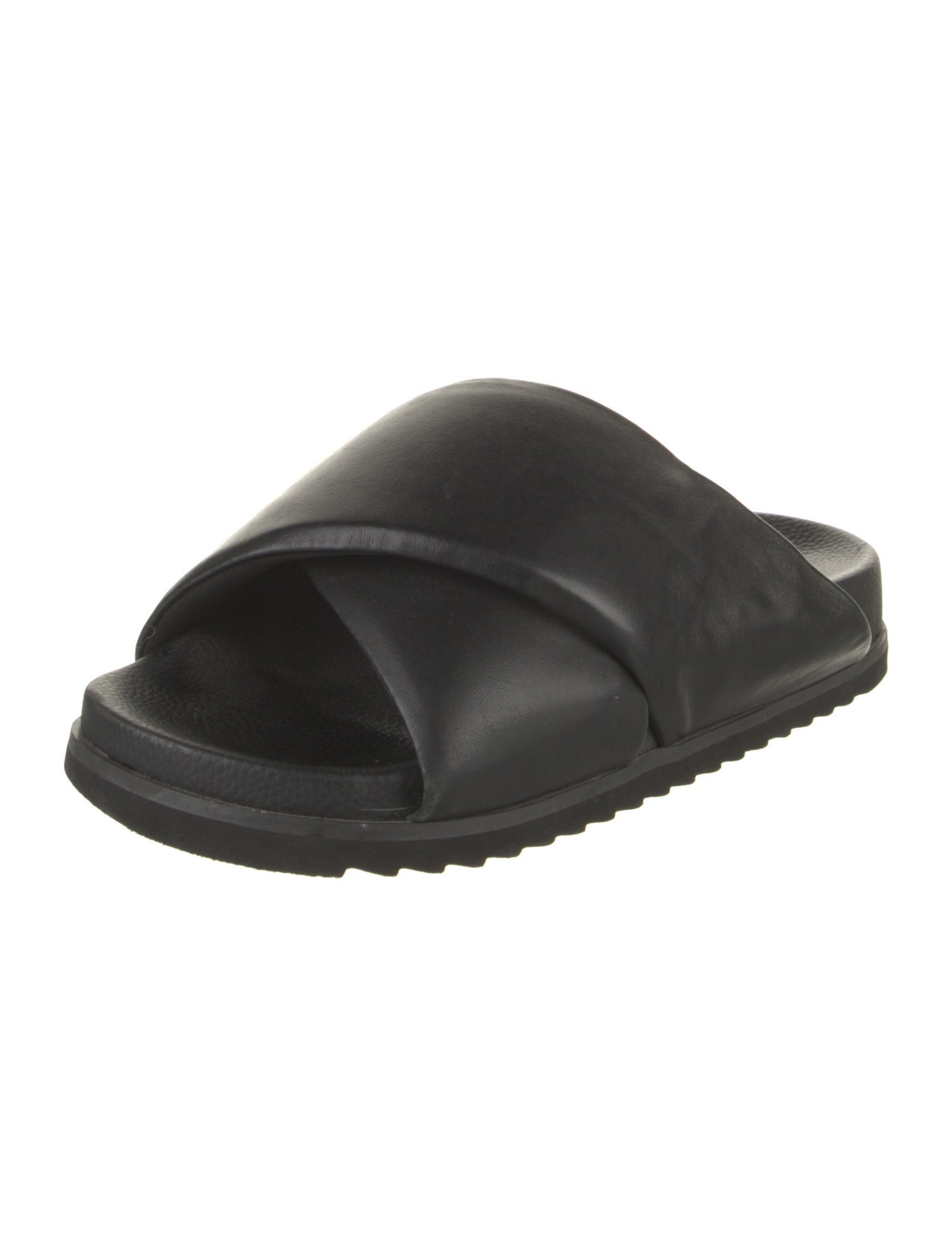 AllSaints Leather Slides