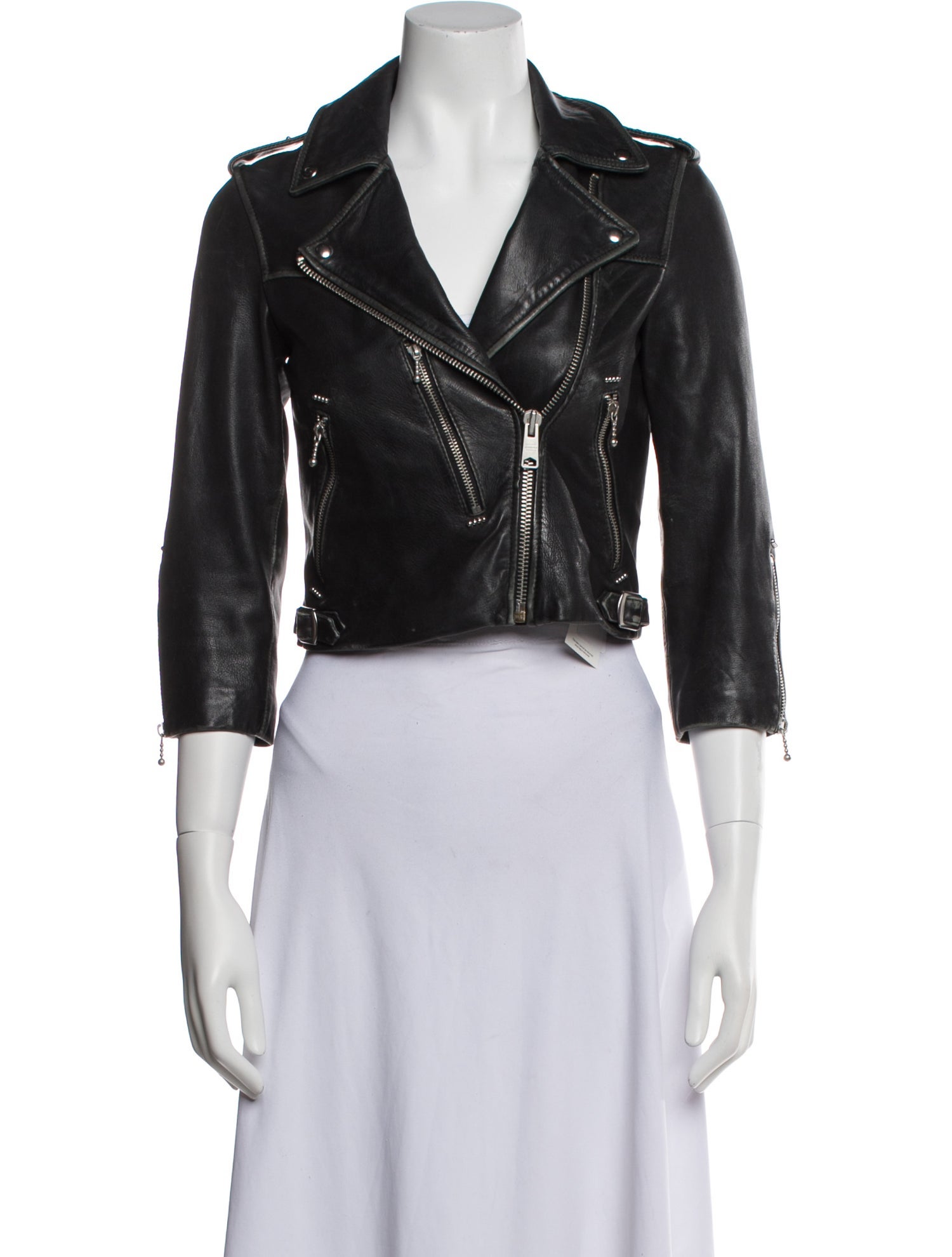 AllSaints Leather Biker Jacket