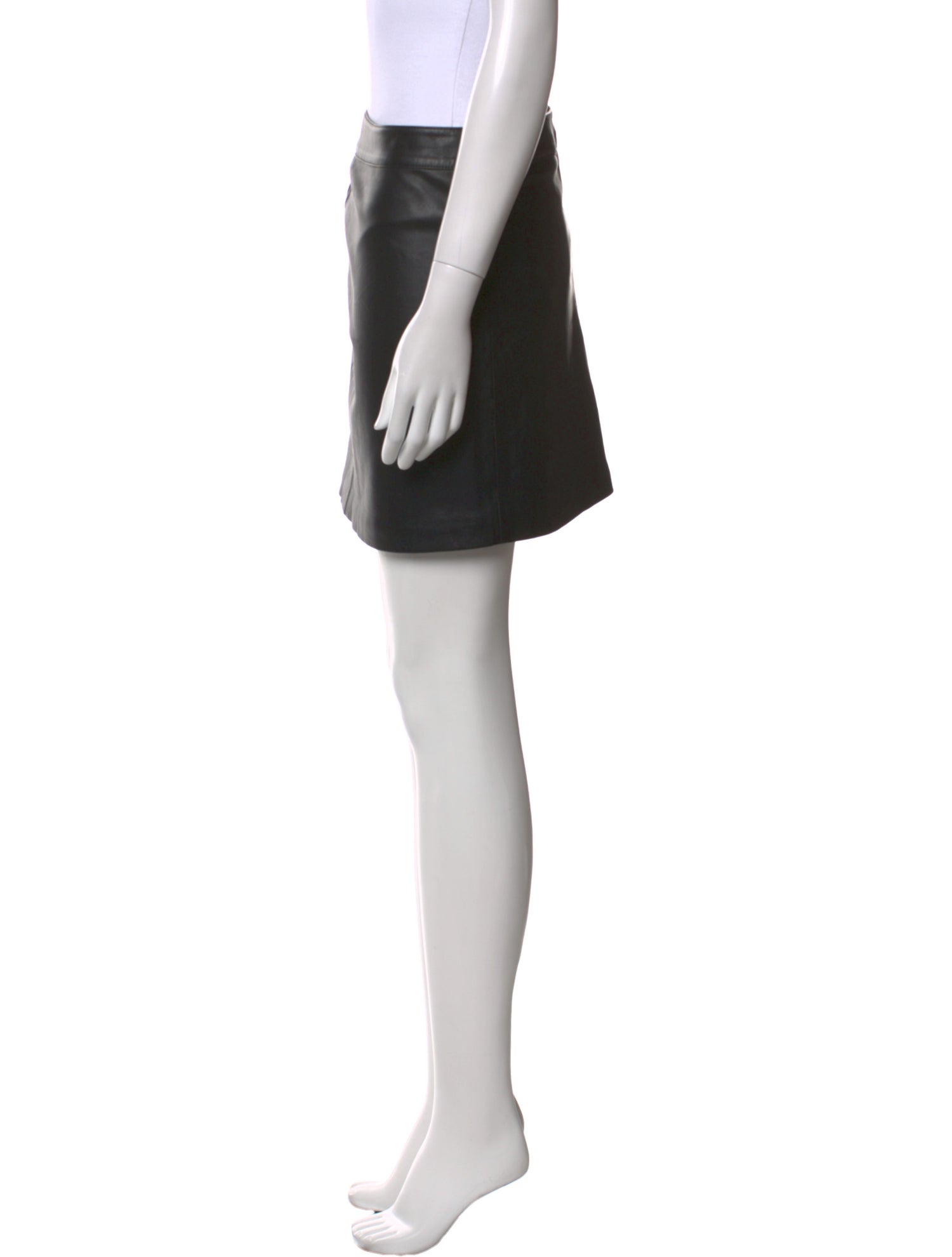 AllSaints Faux Leather Mini Skirt