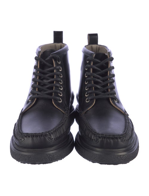 AllSaints Leather Lace-Up Boots
