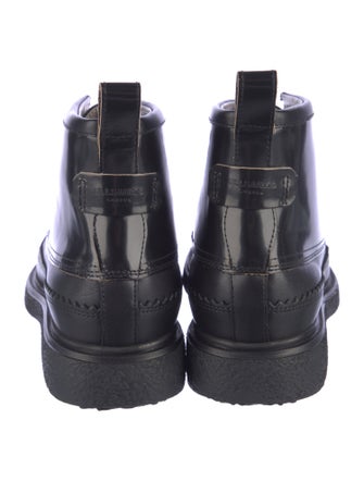 AllSaints Leather Lace-Up Boots
