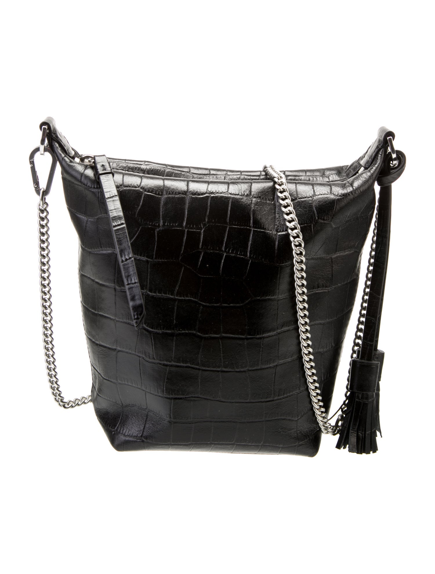 AllSaints Leather Messenger Bag