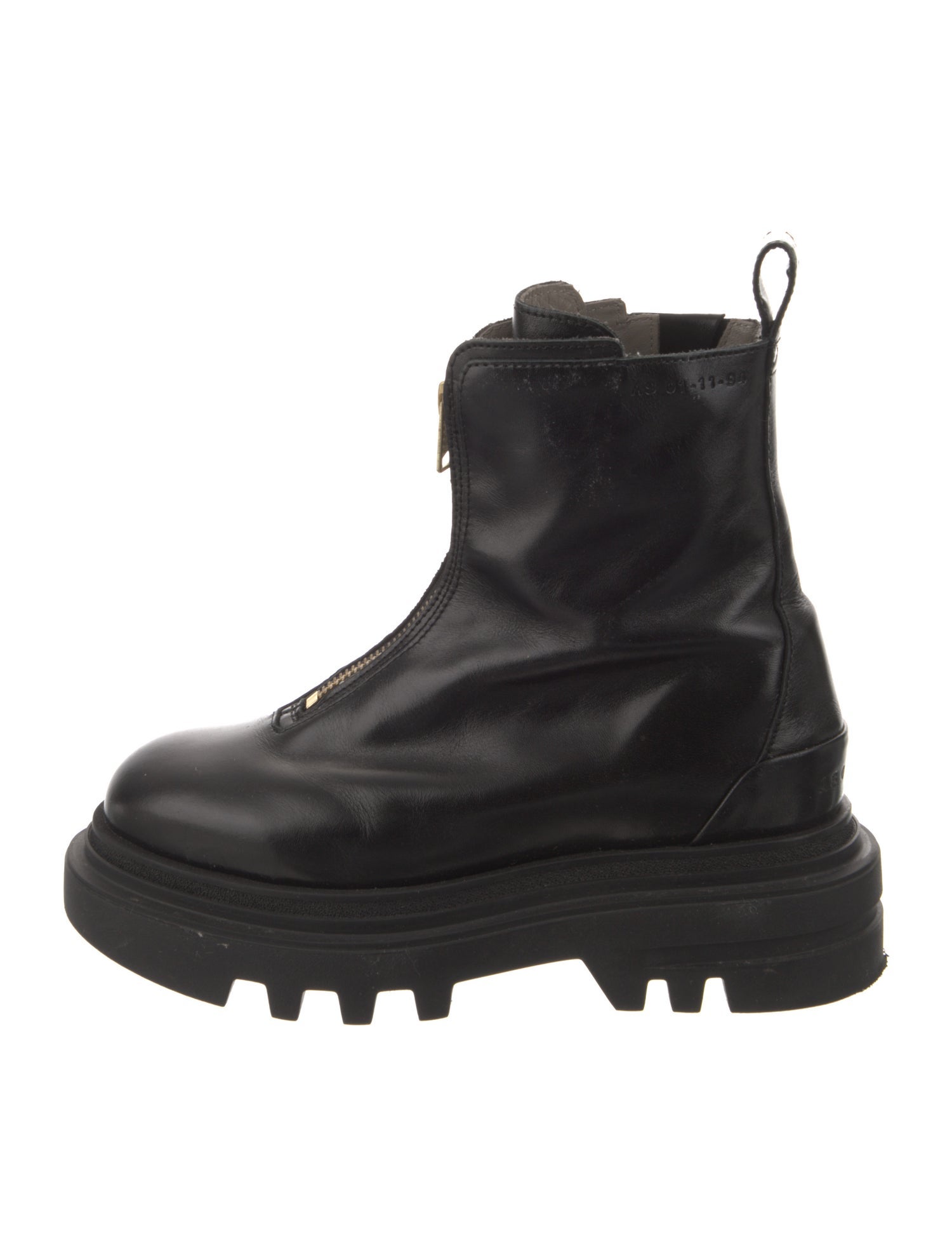 AllSaints Leather Combat Boots