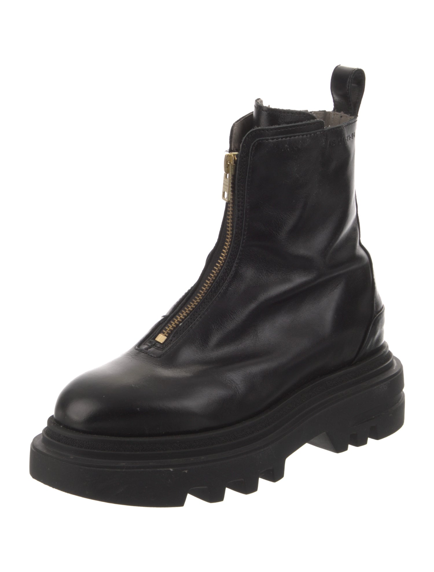 AllSaints Leather Combat Boots
