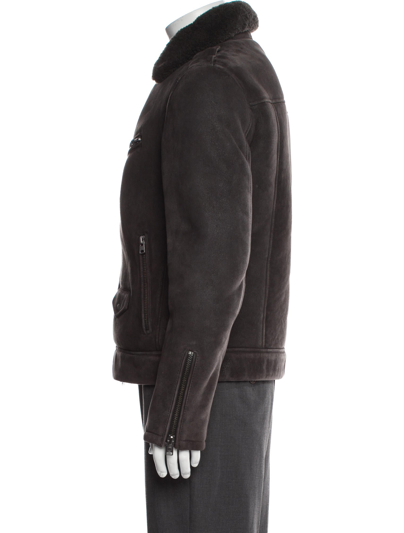 AllSaints Lambskin Moto Jacket